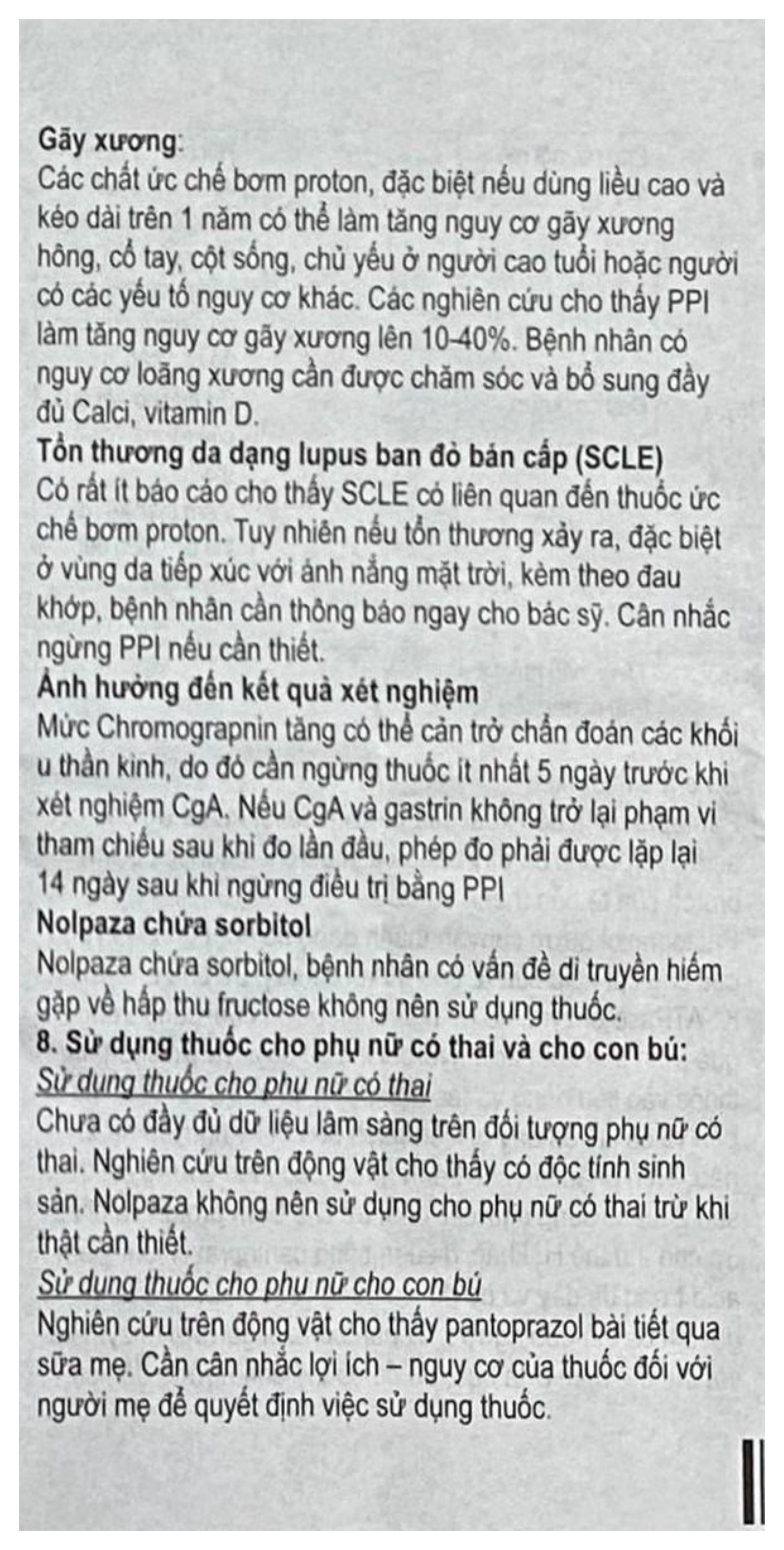 Nolpaza 20mg điều trị bệnh trào ngược dạ dày - thực quản (2 vỉ x 14 viên) - 11